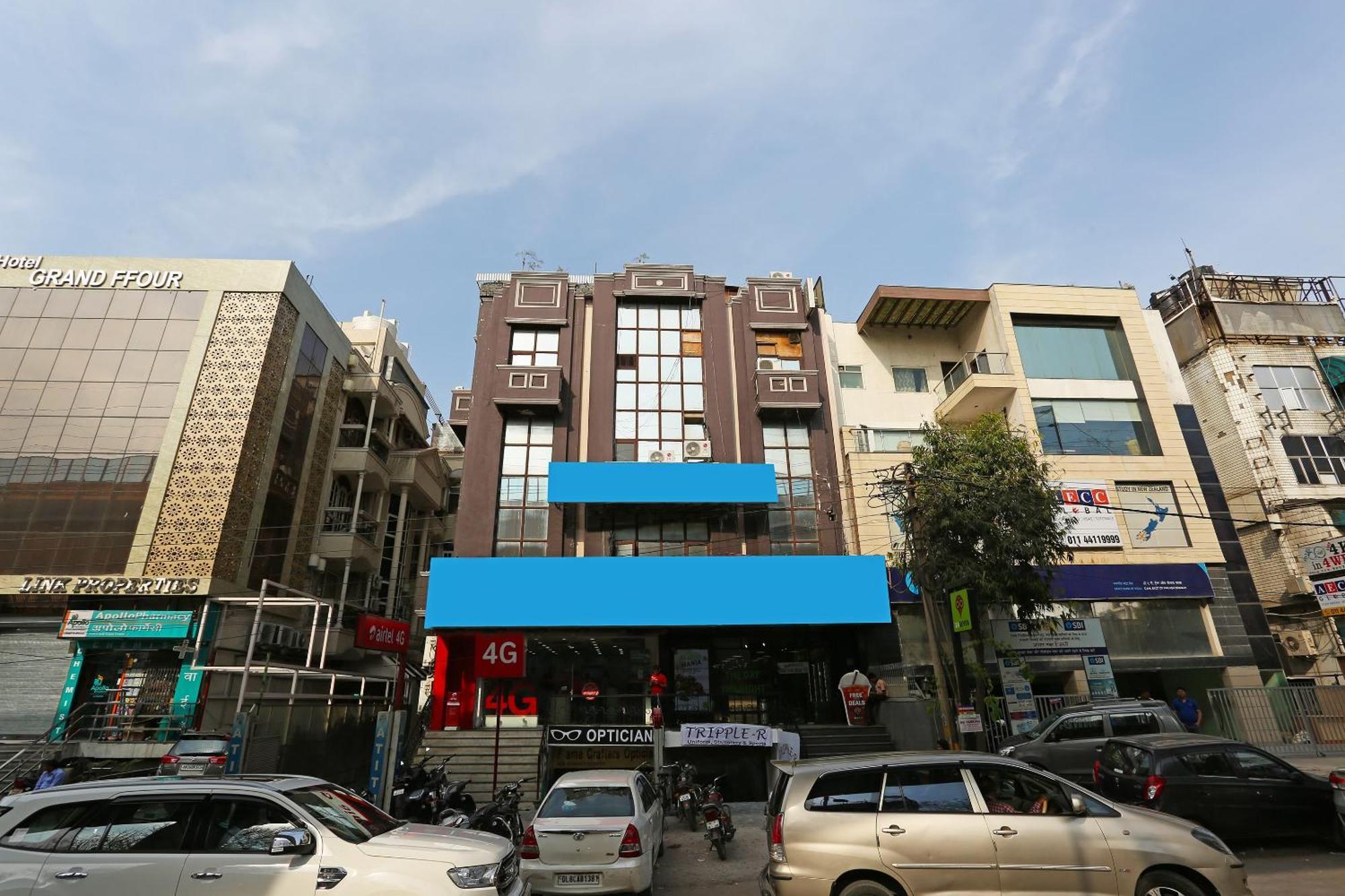 Oyo Flagship Hotel F Five New Delhi Luaran gambar