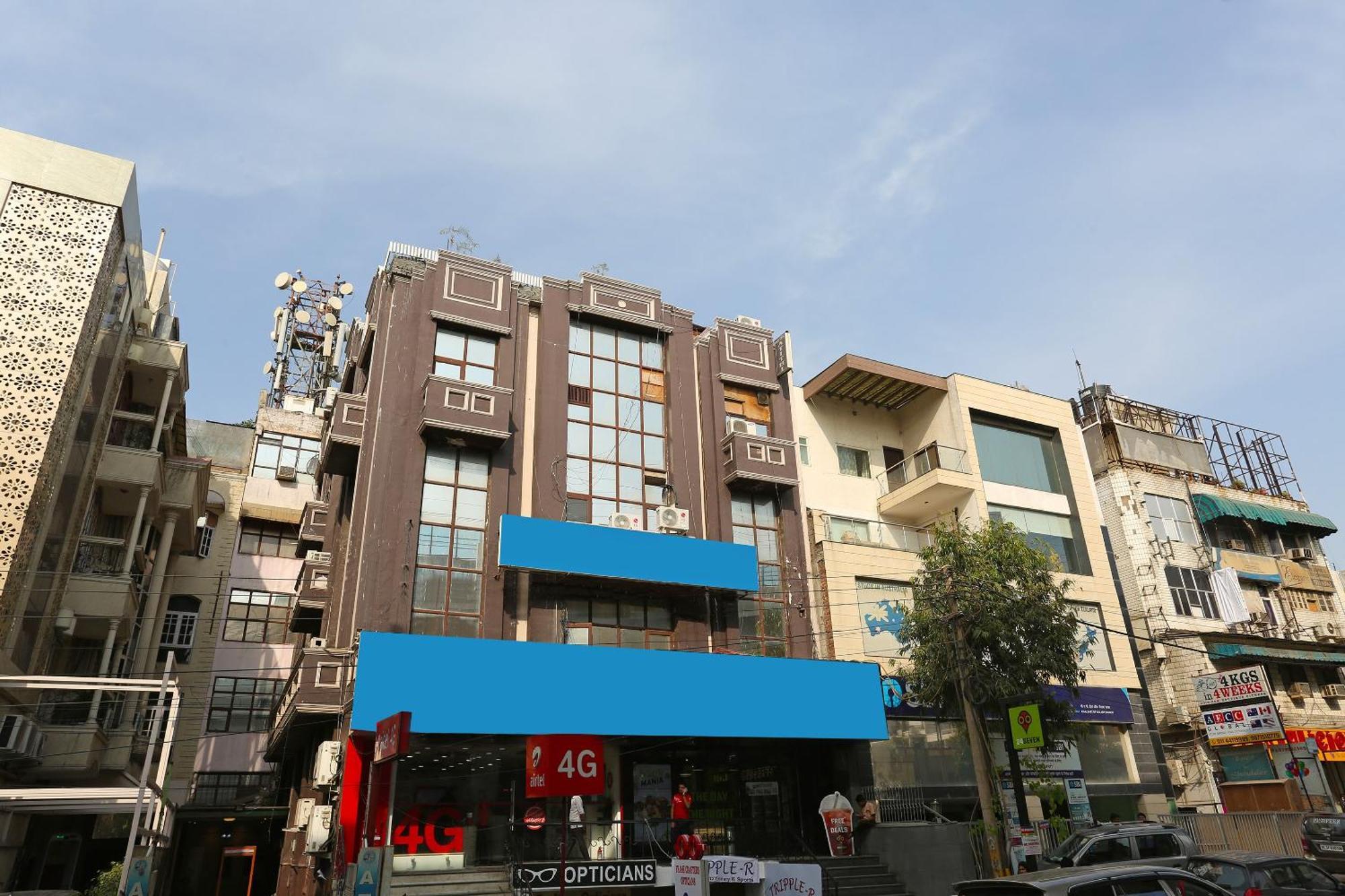 Oyo Flagship Hotel F Five New Delhi Luaran gambar