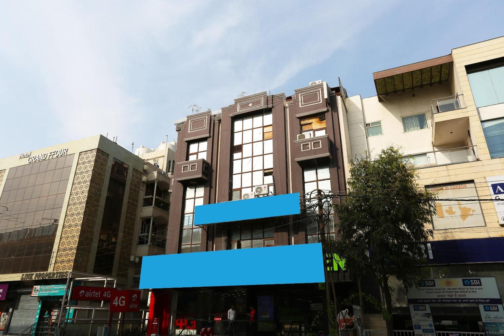 Oyo Flagship Hotel F Five New Delhi Luaran gambar