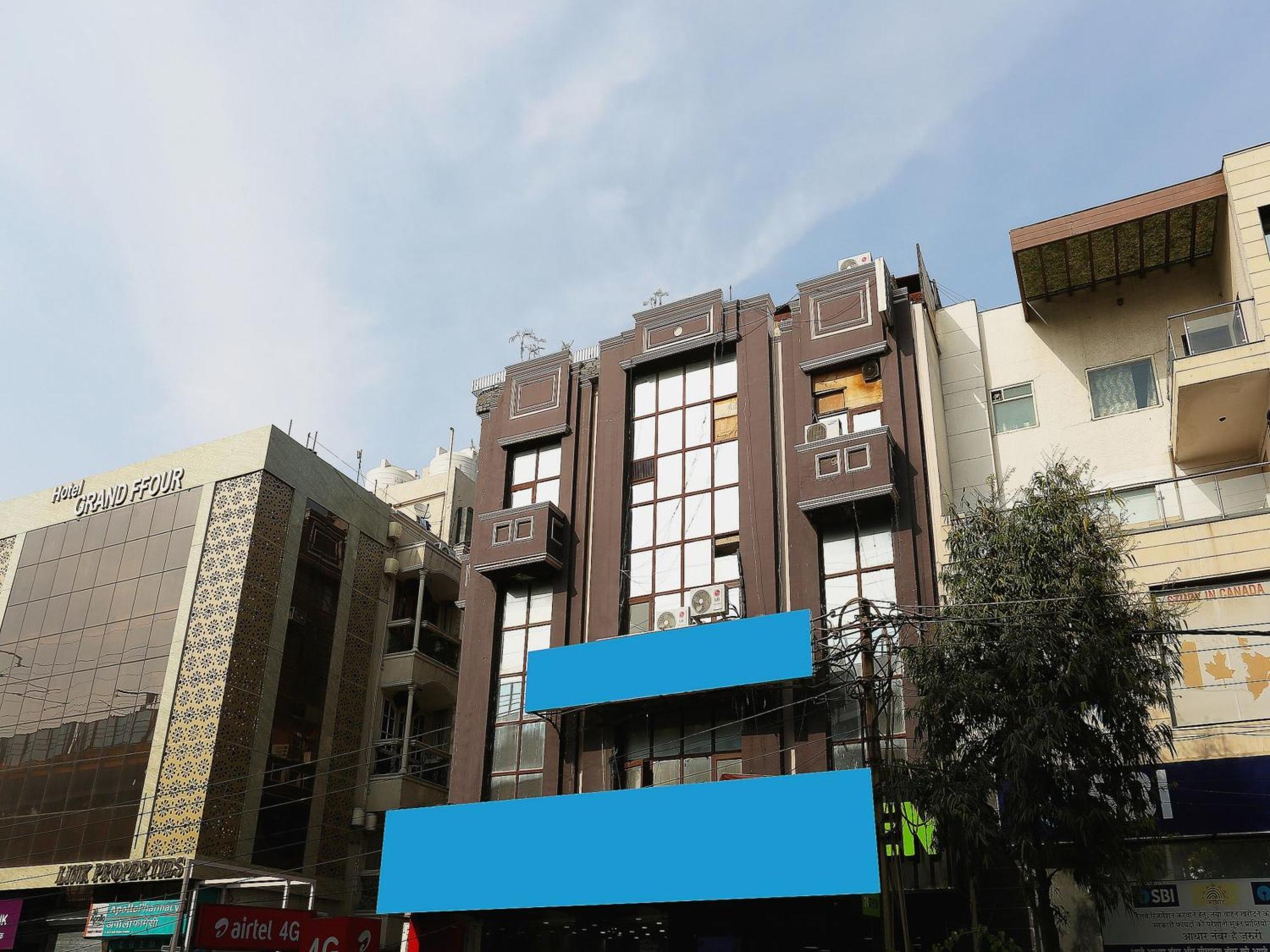 Oyo Flagship Hotel F Five New Delhi Luaran gambar