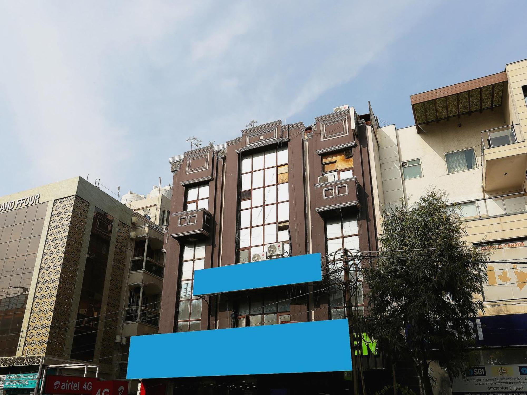 Oyo Flagship Hotel F Five New Delhi Luaran gambar