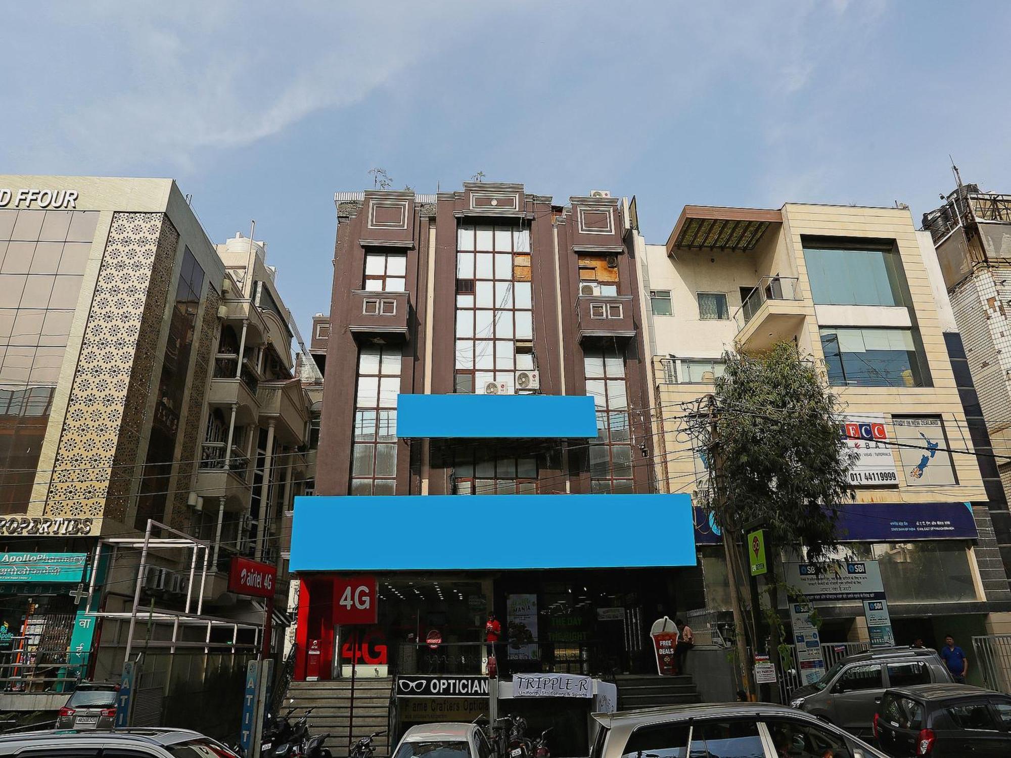 Oyo Flagship Hotel F Five New Delhi Luaran gambar
