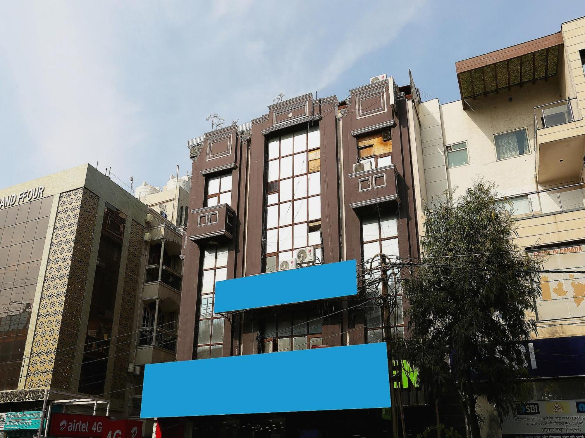 Oyo Flagship Hotel F Five New Delhi Luaran gambar